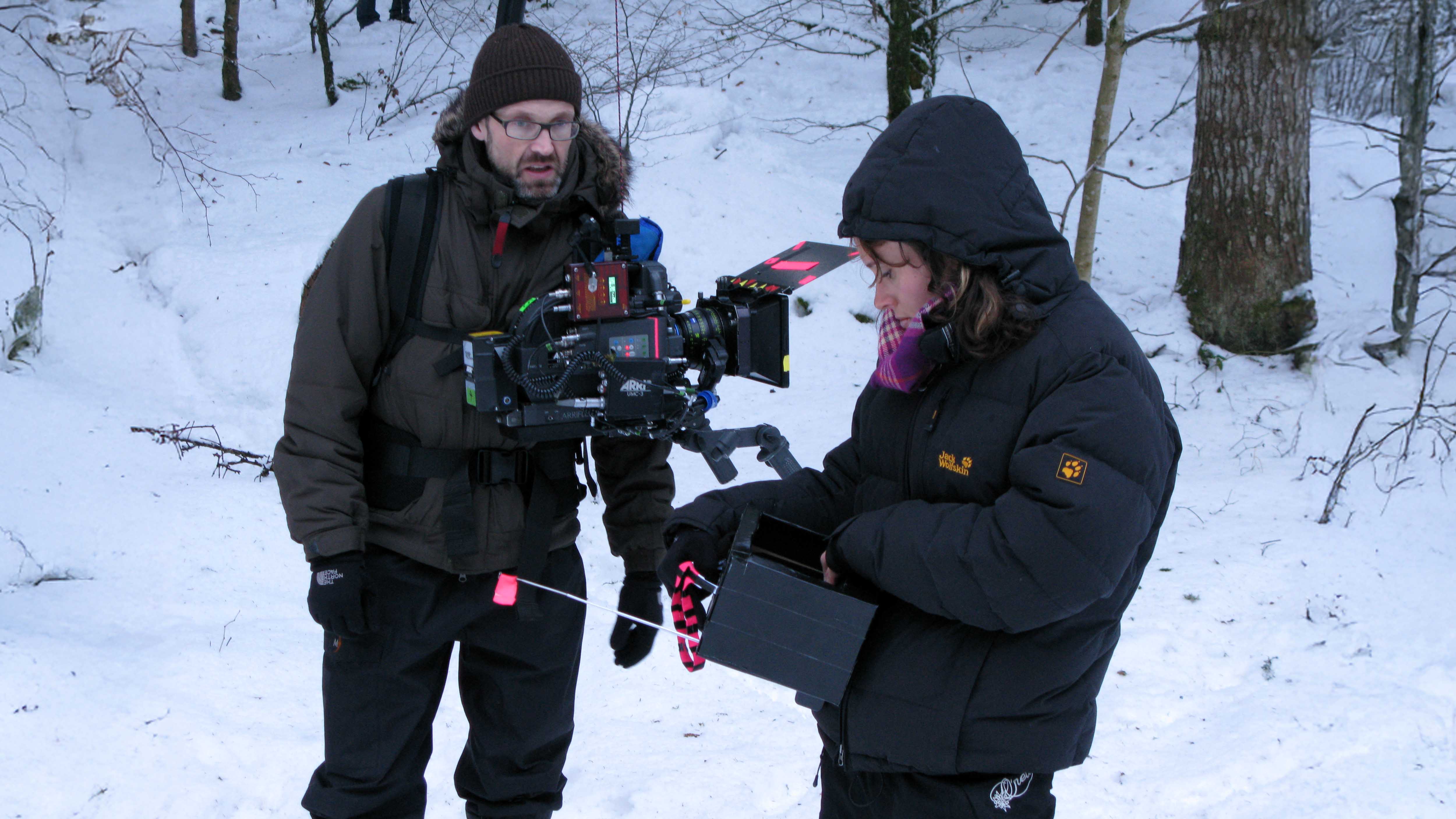 Silberwald-Dreharbeiten